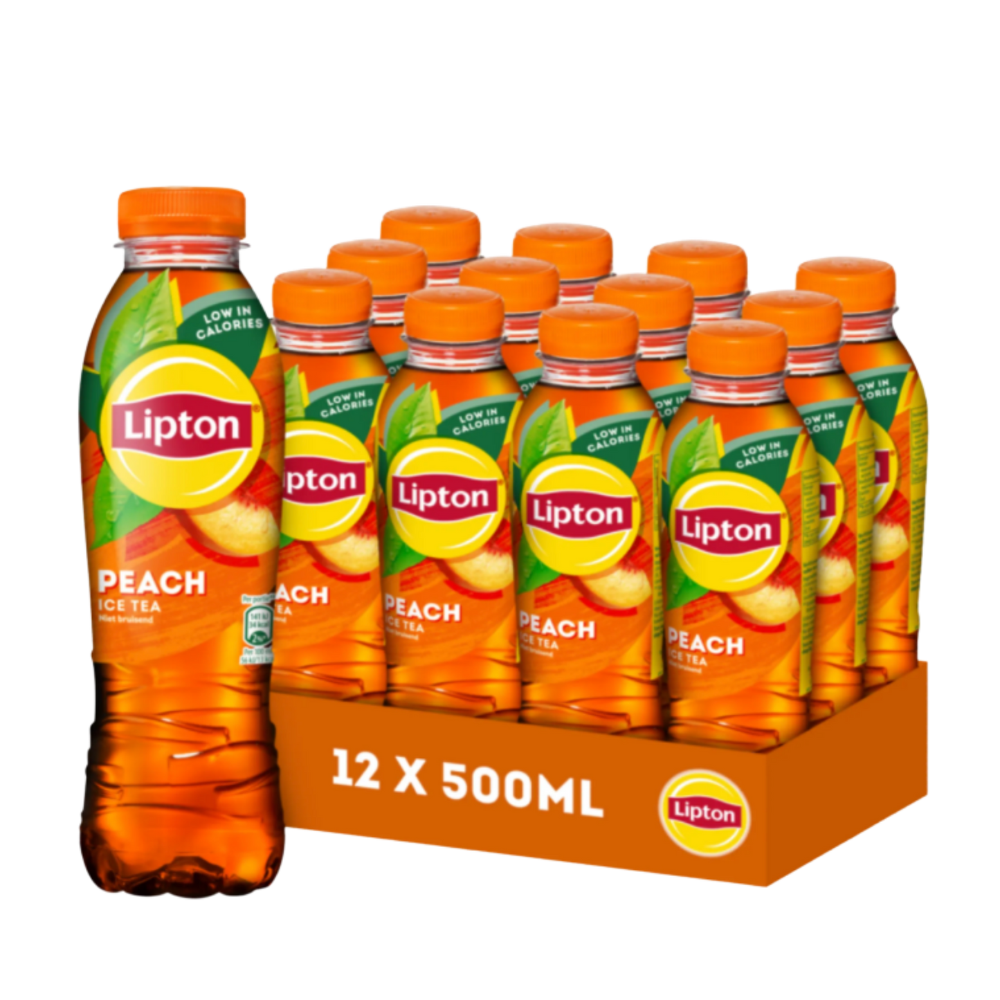 Lipton Ice Tea Pêche 50cl - Pack de 12 Bouteilles