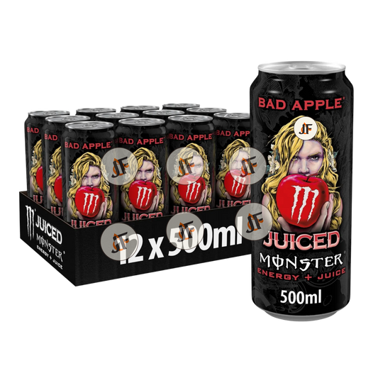 Monster Energy Bad Apple 50cl - Pack de 12 Canettes