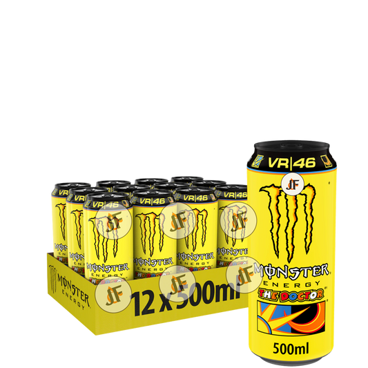 Monster Energy The Doctor VR46 50cl - Pack de 12 Canettes