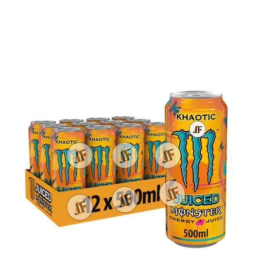 Monster Energy Khaotic 50cl - Pack de 12 Canettes