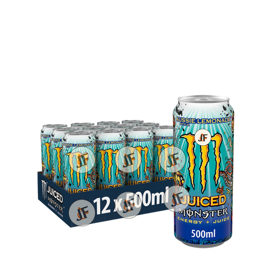 Monster Energy Aussie Lemonade 50cl - Pack de 12 Canettes