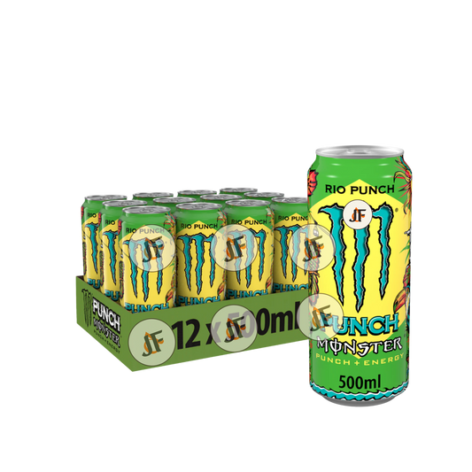 Monster Energy Rio Punch 50cl - Pack de 12 Canettes