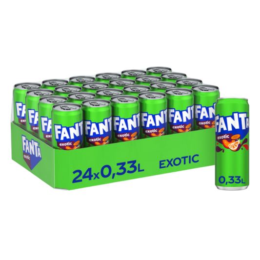Fanta Exotic 33cl - Pack de 24 Canettes