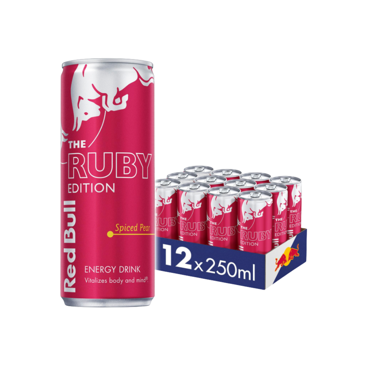 Red Bull Ruby Edition 25cl - Pack de 12 Canettes