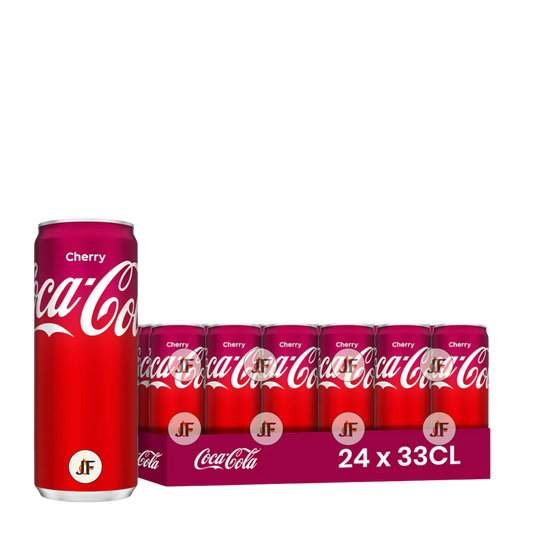 Coca-Cola Cherry 33cl - Pack de 24 Canettes