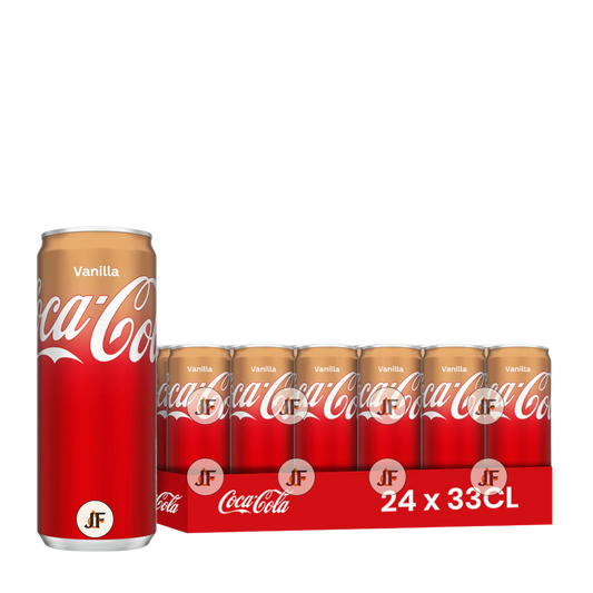 Coca-Cola Vanilla 33cl - Pack de 24 Canettes