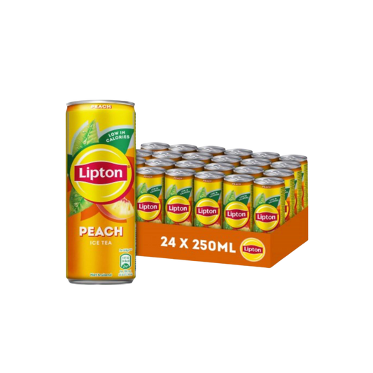 Lipton Ice Tea Pêche 33cl - Pack de 24 Canettes