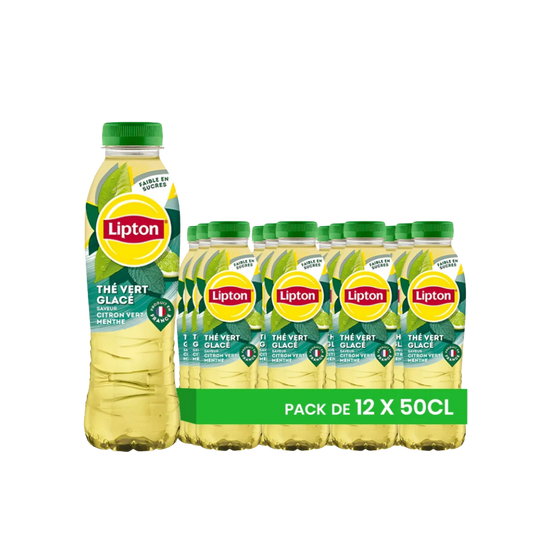 Lipton Ice Tea Green 50cl - Pack de 12 Bouteilles