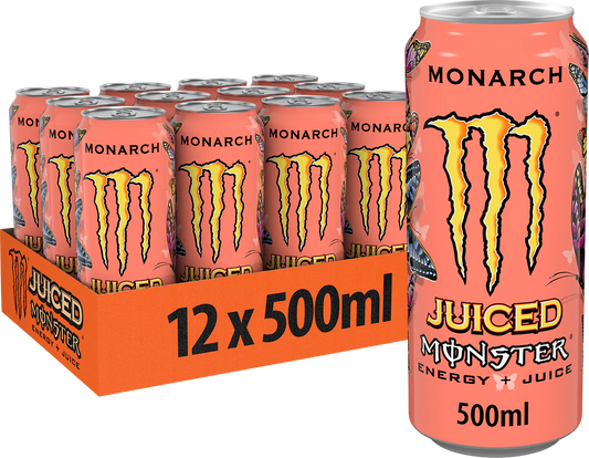 Monster Energy Monarch 50cl - Pack de 12 Canettes